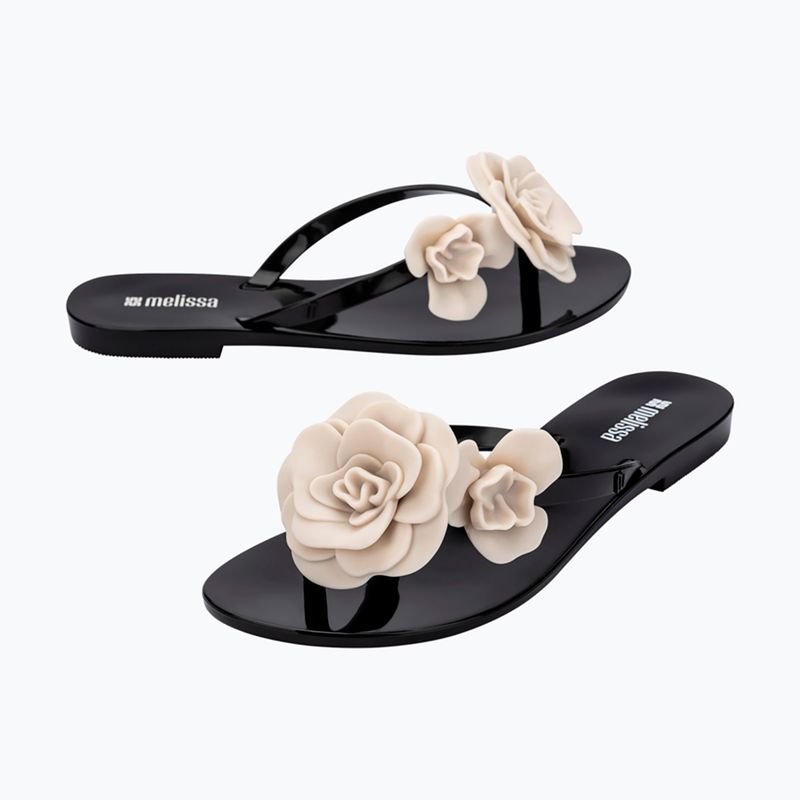 Japonki damskie Melissa Harmonic Petals Ad black/beige 11