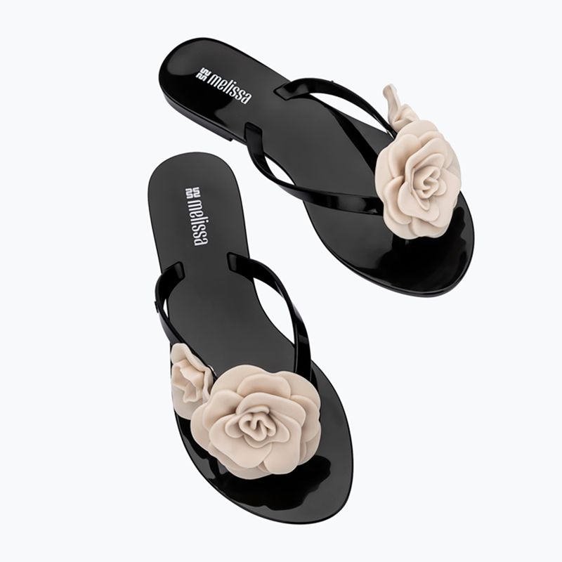 Japonki damskie Melissa Harmonic Petals Ad black/beige 12
