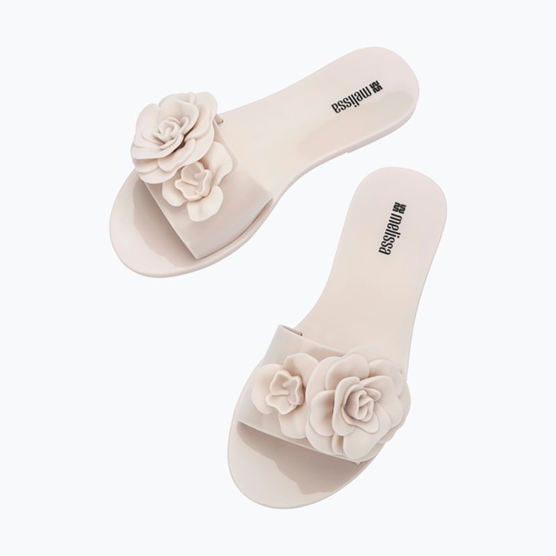 Klapki damskie Melissa Babe Petals Ad beige 12