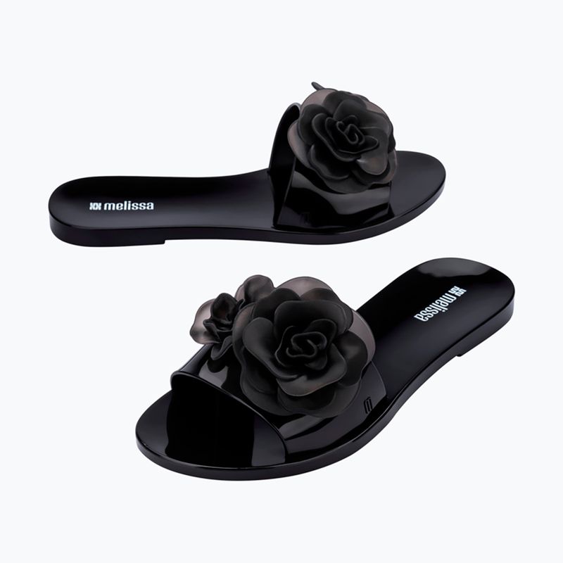 Klapki damskie Melissa Babe Petals Ad black 11
