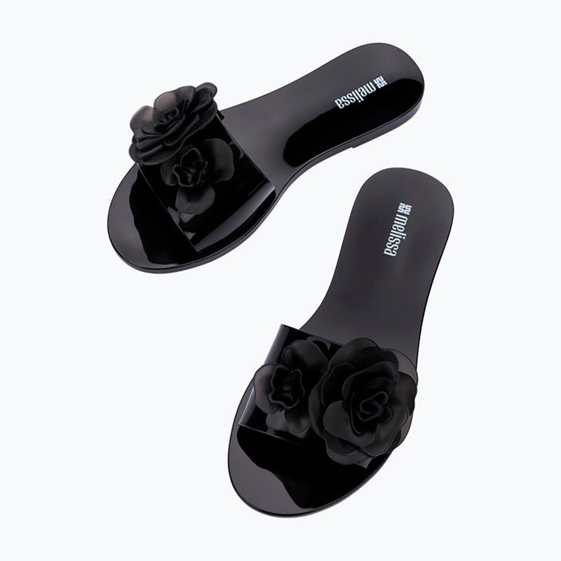 Klapki damskie Melissa Babe Petals Ad black 12