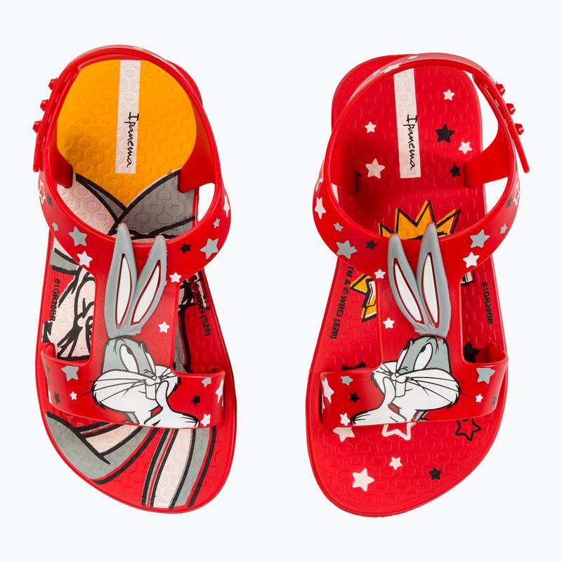 Sandały dziecięce Ipanema Looney Tunes red/grey 8