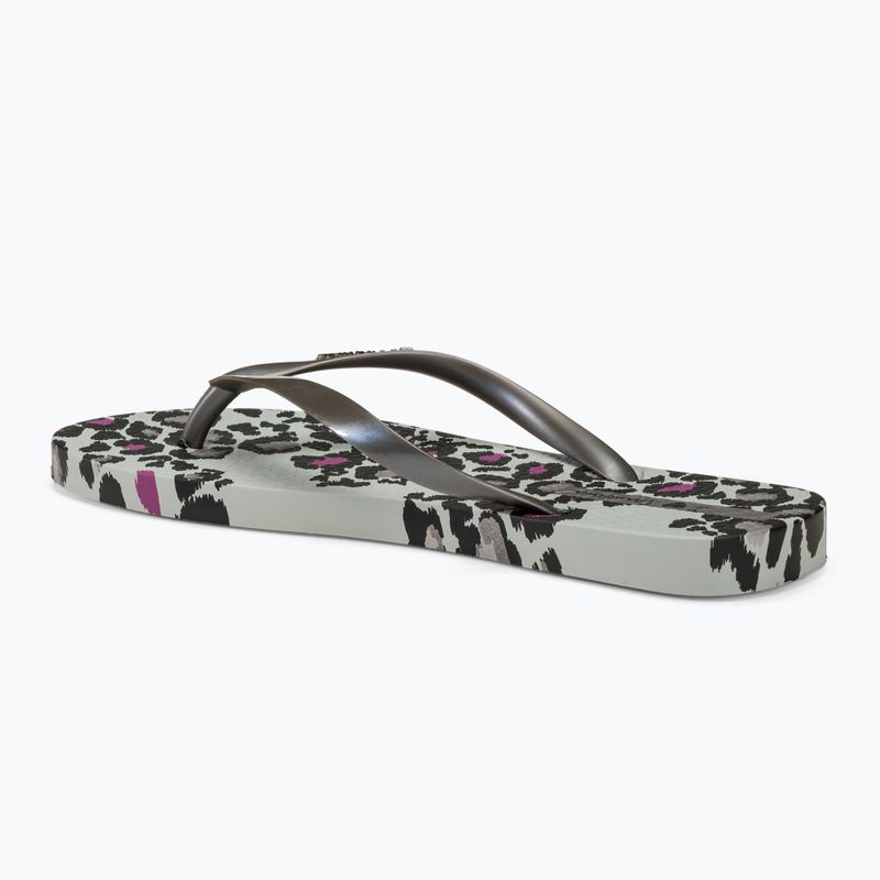 Japonki damskie Ipanema Animale Print III grey/silver 3