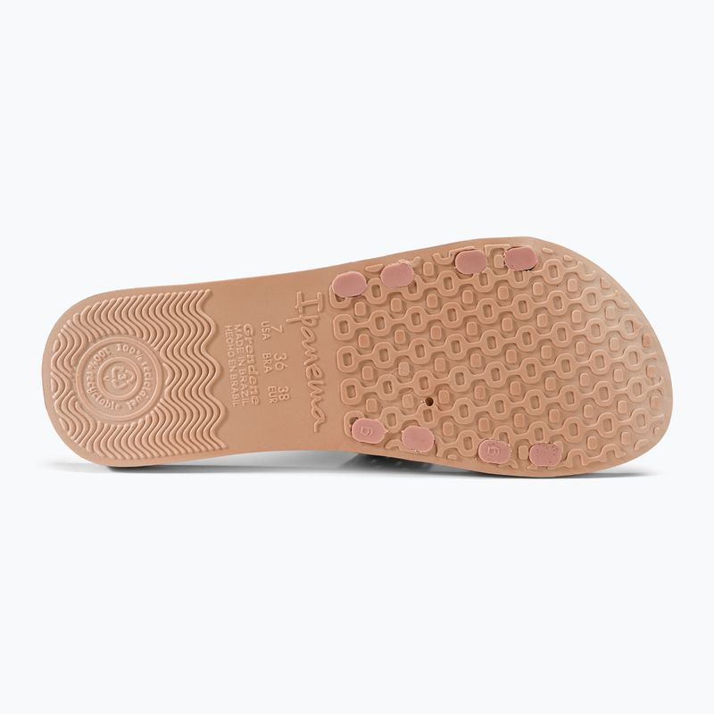 Klapki damskie Ipanema Renda II pink/glitter pink 4