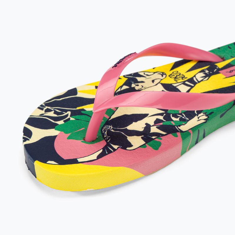 Japonki damskie Ipanema Graffiti III yellow/pink 7