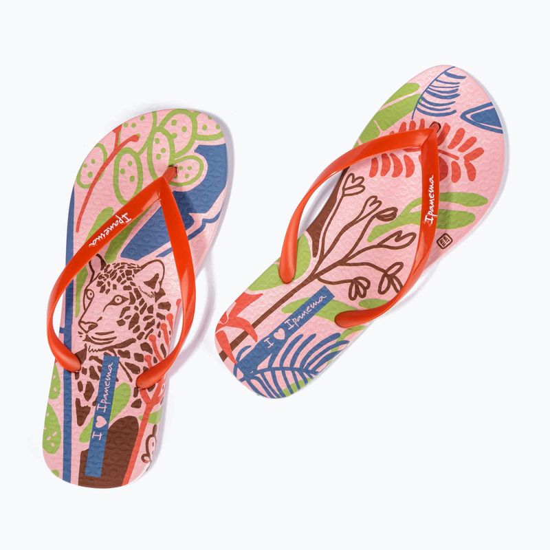 Japonki damskie Ipanema Graffiti III pink/red 3