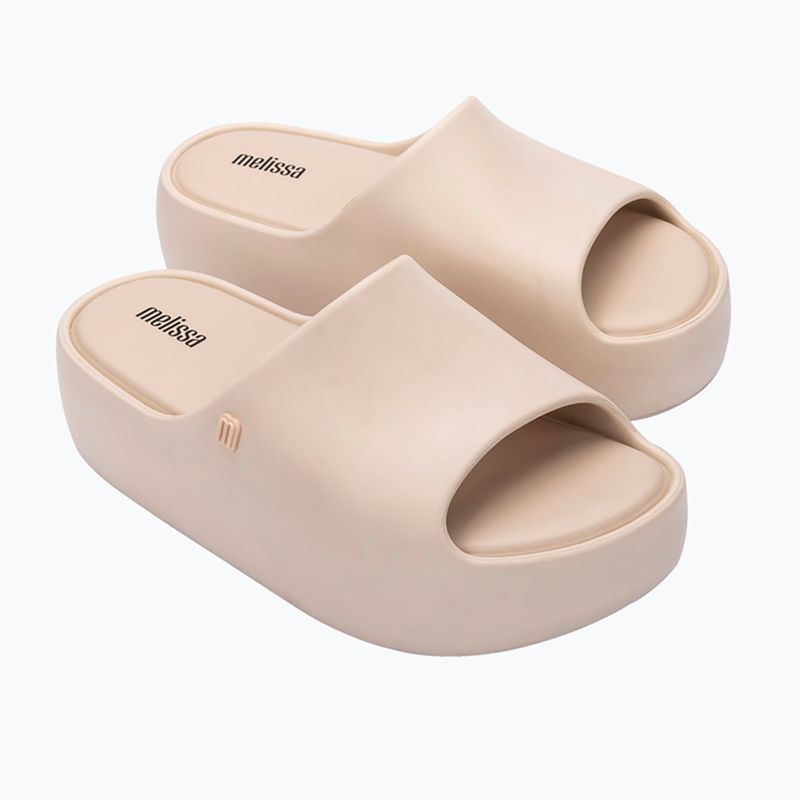 Klapki damskie Melissa Free Platform Ad beige 10