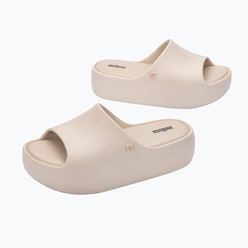 Klapki damskie Melissa Free Platform Ad beige 11