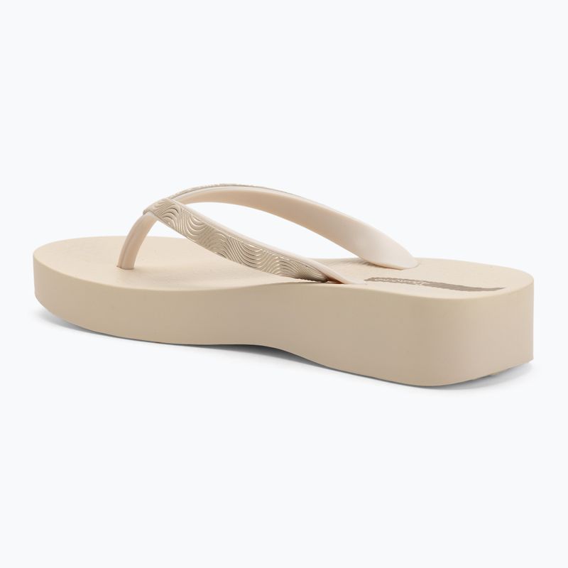 Japonki damskie Ipanema Mesh X Plat beige/beige/brown 3