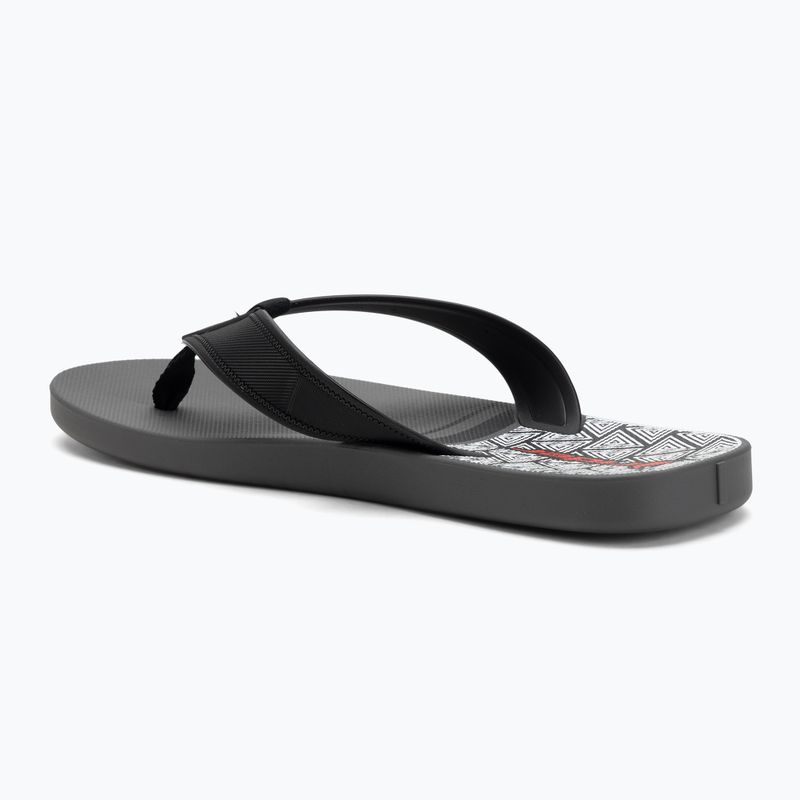 Japonki męskie RIDER Impulse Graphic dark grey/black/red 3