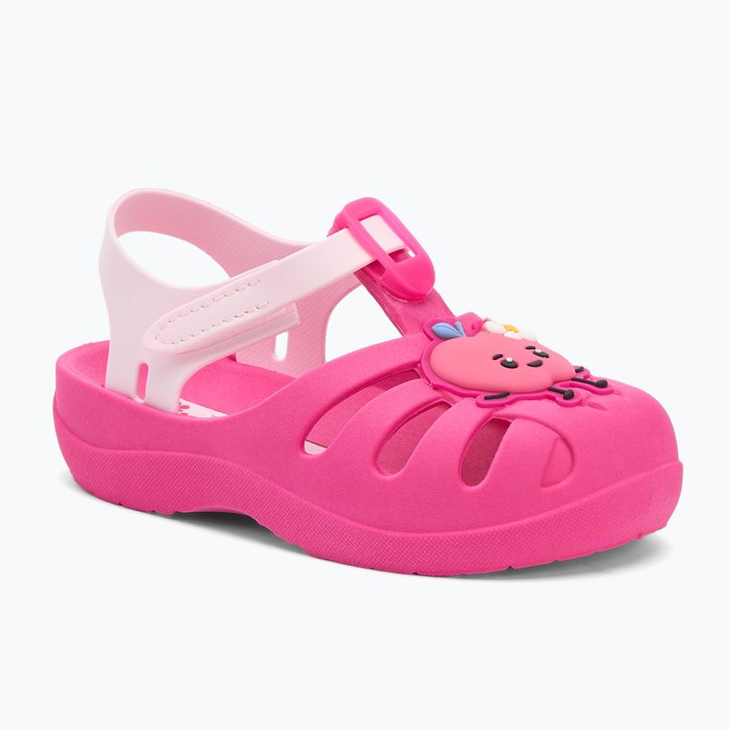 Sandały dziecięce Ipanema Summer XIV Baby dark pink/light pink