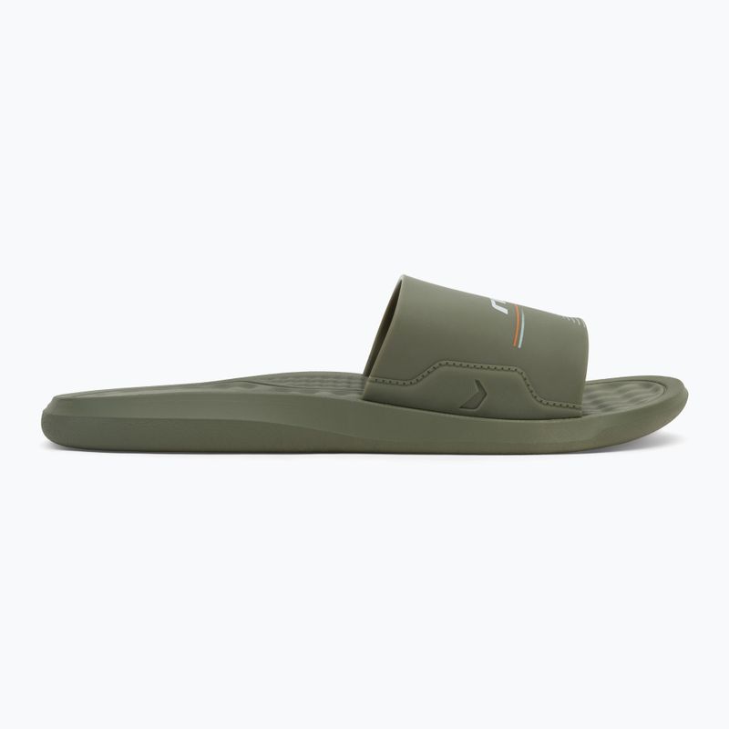 Klapki męskie RIDER Step Slide green/green/white 2