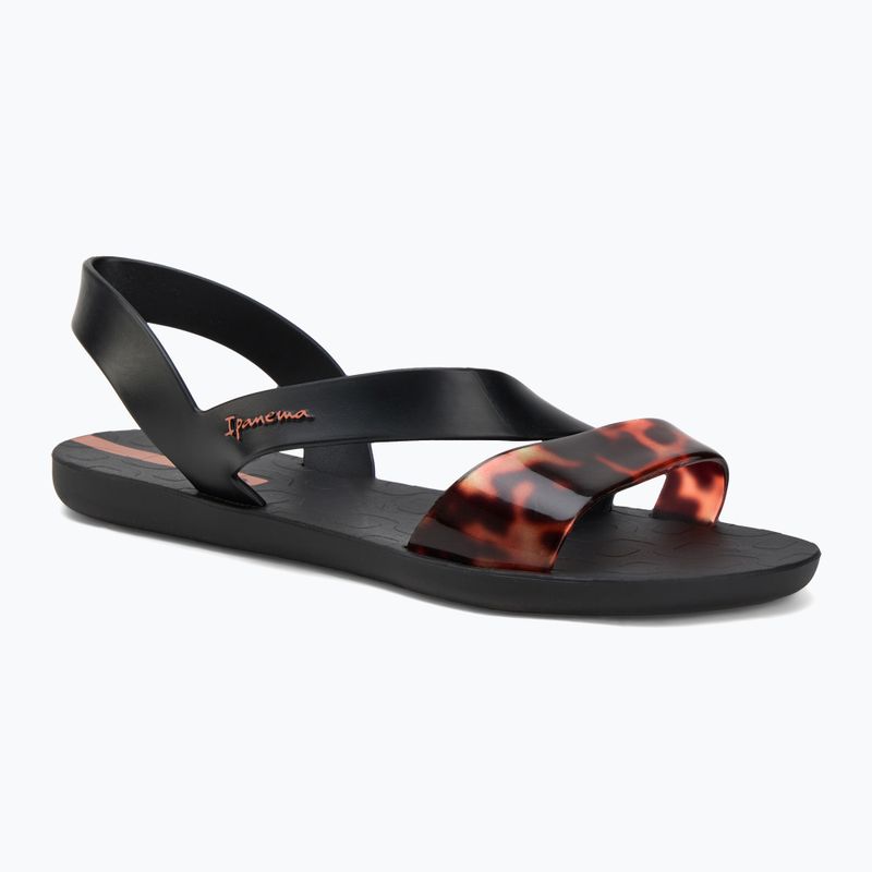 Sandały damskie Ipanema Vibe black/turtle/pink