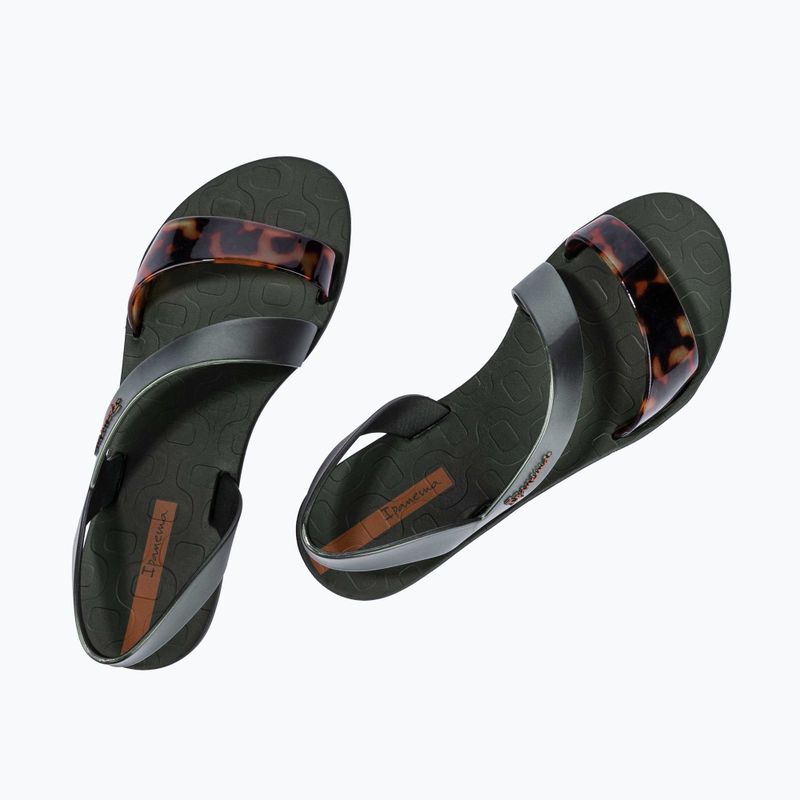 Sandały damskie Ipanema Vibe green/turtle/brown 10