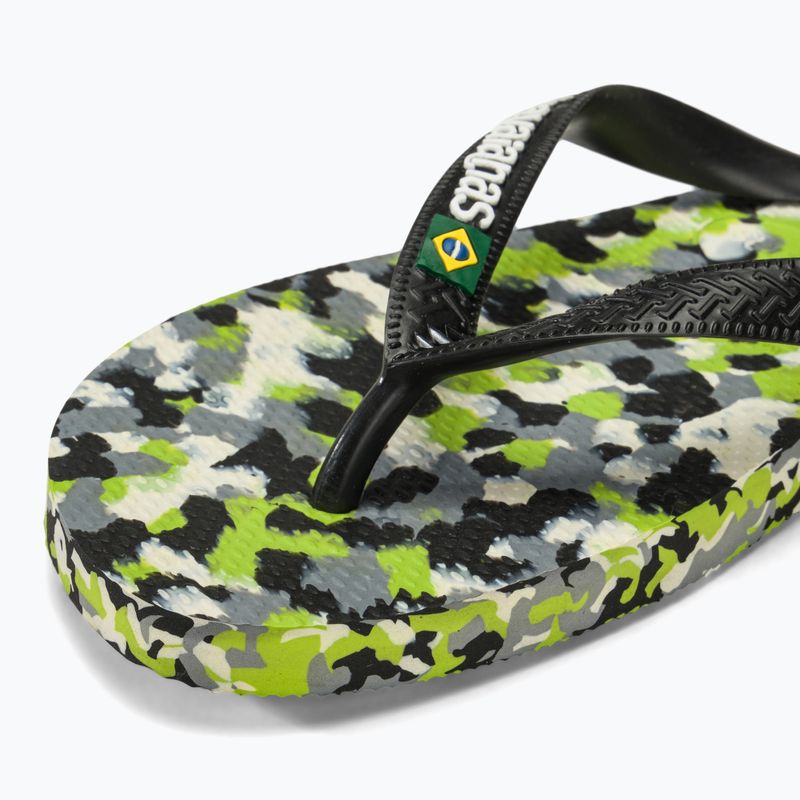 Japonki Havaianas Brasil Tech II lemon green 7
