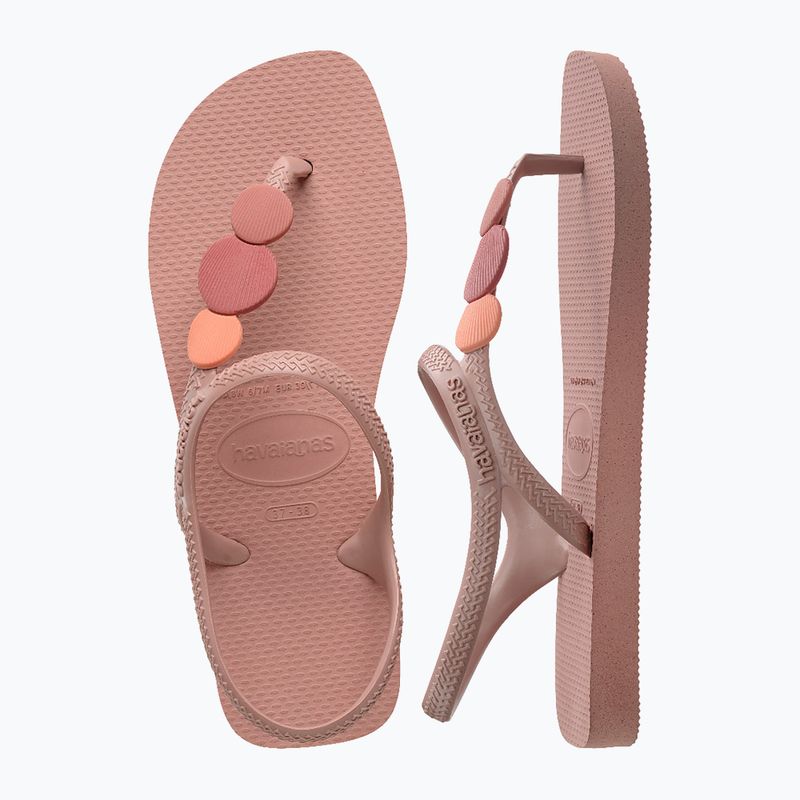 Sandały damskie Havaianas Flash Urban Plus crocus/rose retro/pink 12