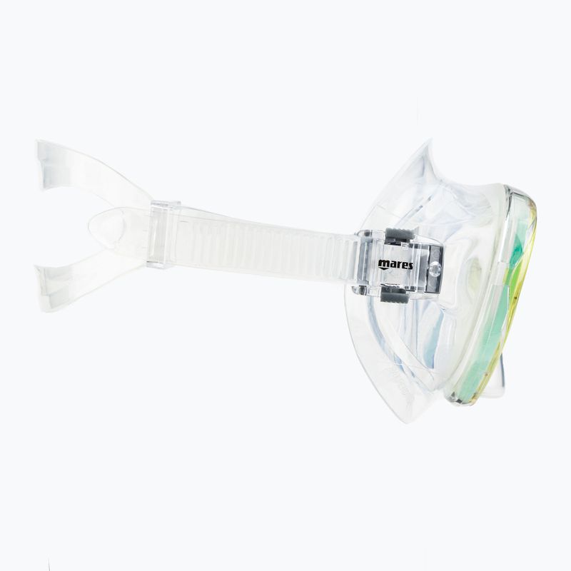 Zestaw do nurkowania Mares Vento clear/yellow 4