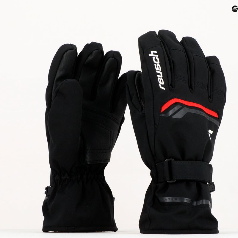 Rękawice narciarskie Reusch Primus R-TEX XT black/fire red 12