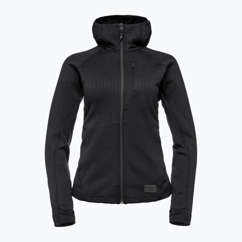 Bluza trekkingowa damska Black Diamond Factor Hoody black 6
