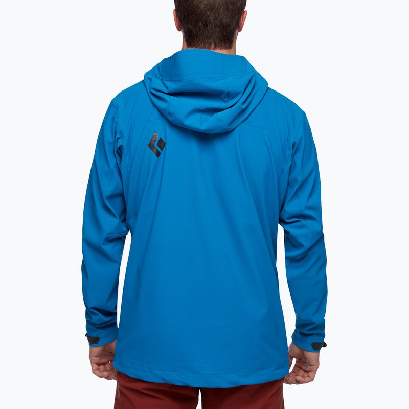Kurtka softshell męska Black Diamond Dawn Patrol kingfisher 3
