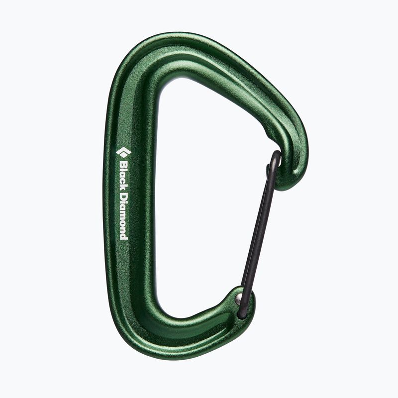 Karabinek Black Diamond Miniwire green