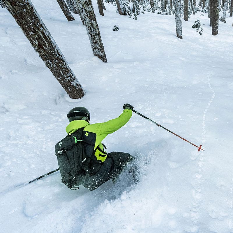 Kurtka skiturowa męska Black Diamond Recon Lt Stretch black/lime green 9