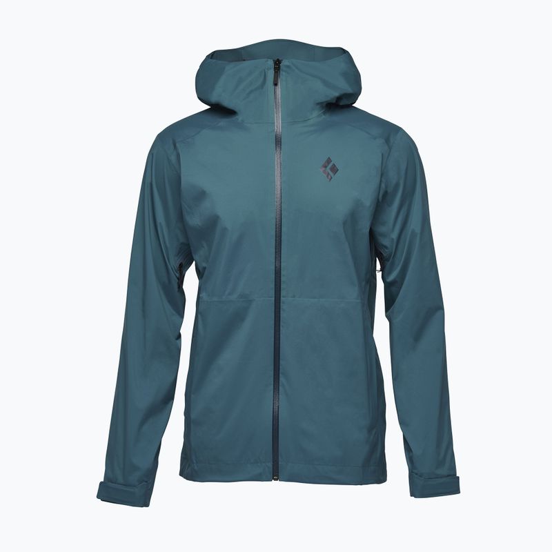 Kurtka przeciwdeszczowa męska Black Diamond Stormline Stretch creec blue 7