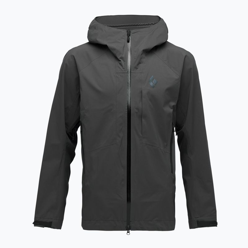 Kurtka przeciwdeszczowa męska Black Diamond Highline Stretch Shell anthracite 4