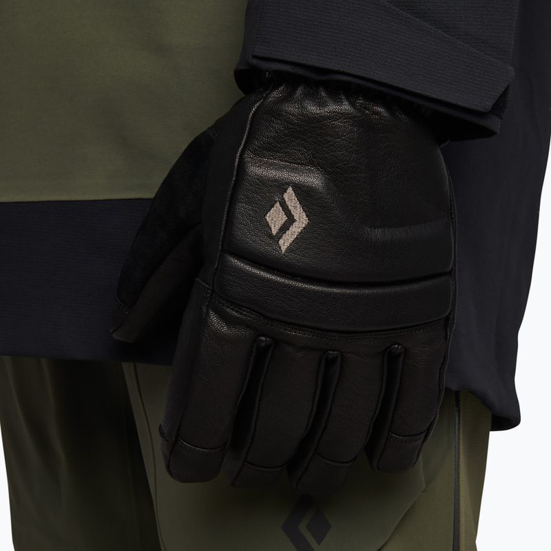 Rękawiczki trekkingowe Black Diamond Spark black/black 4