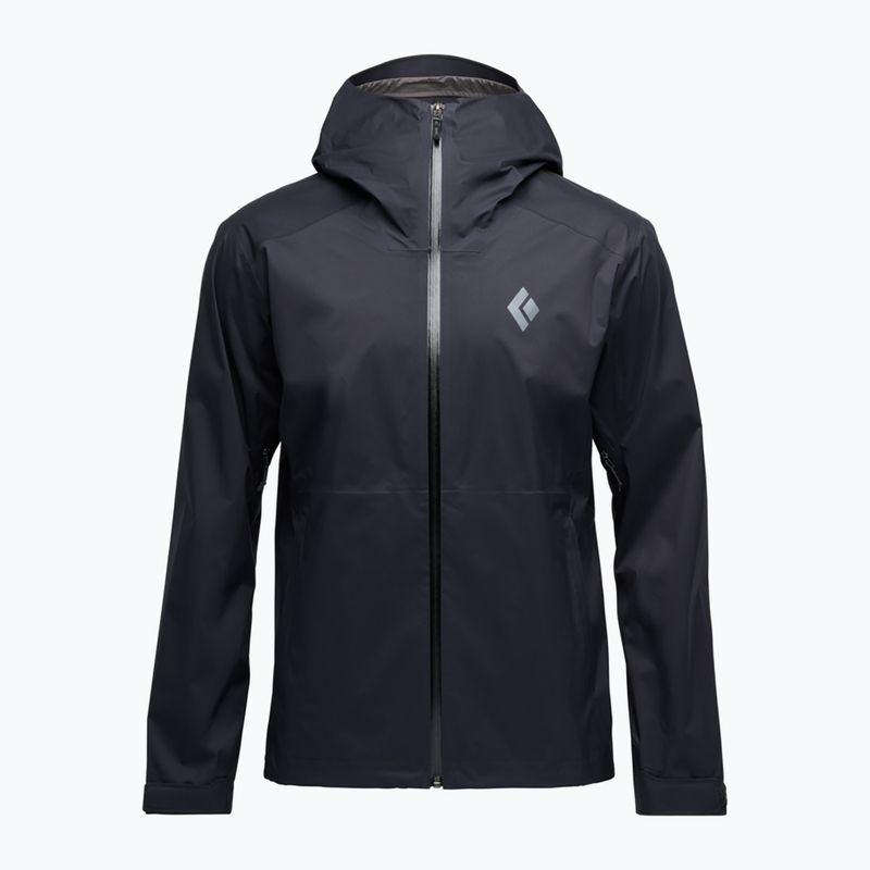 Kurtka przeciwdeszczowa męska Black Diamond Fineline Stretch black 4
