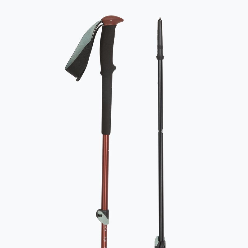 Kije trekkingowe Black Diamond Trail Trekking iron red 3