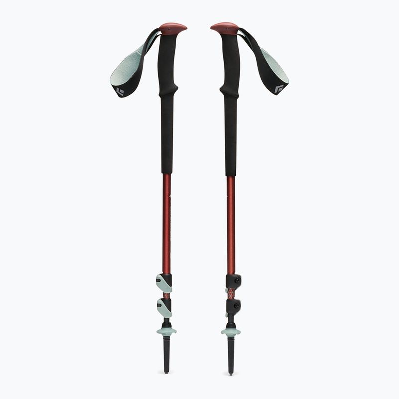 Kije trekkingowe Black Diamond Trail Trekking iron red 9