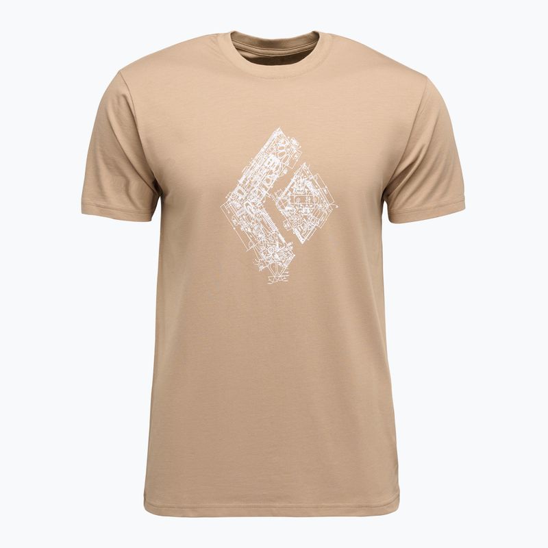 Koszulka męska Black Diamond Engineered Diamond SS Tee mushroom 5