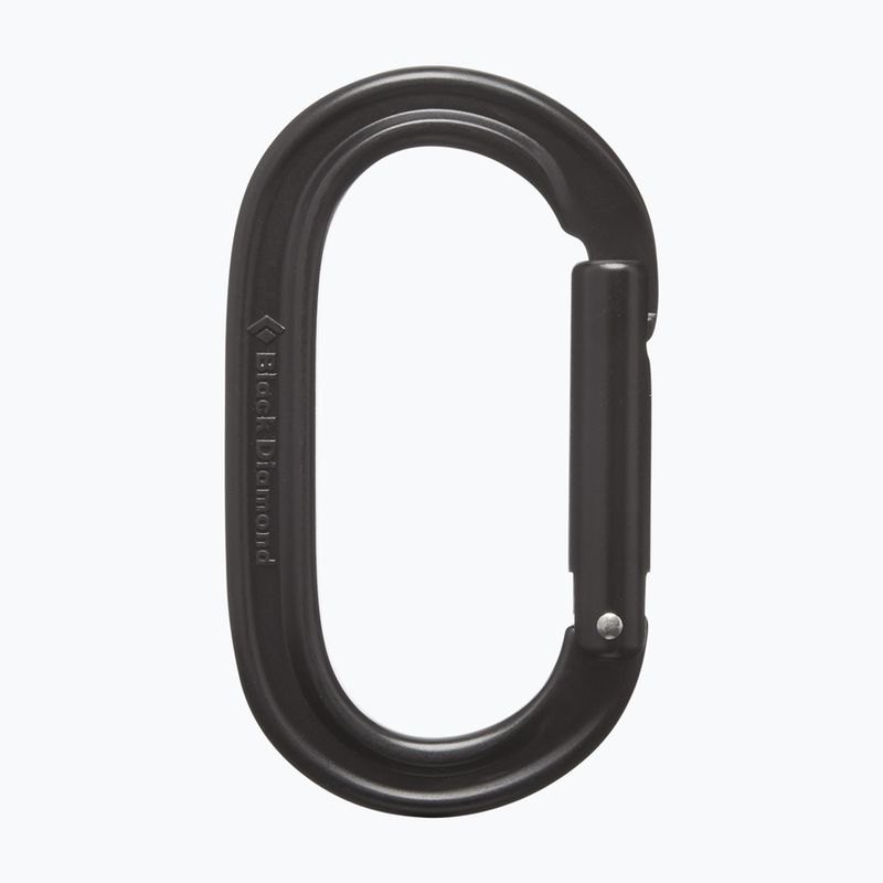 Karabinek wspiaczkowy Black Dimaond Oval Keylock black