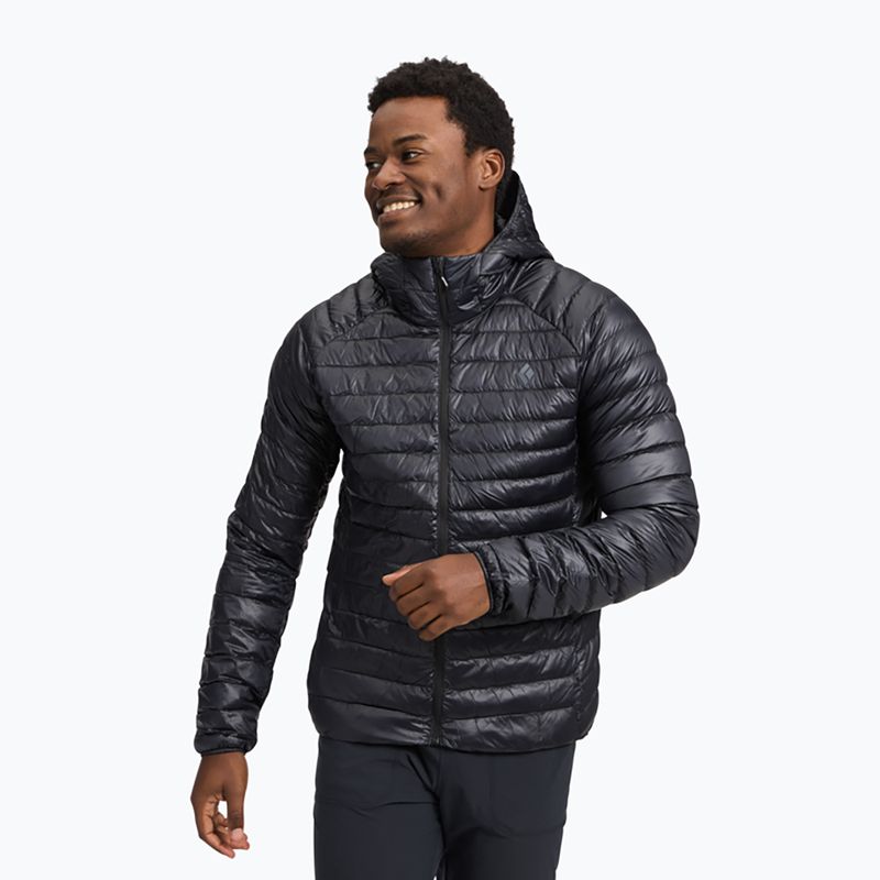 Kurtka puchowa męska Black Diamond Deploy Down Full Zip Hoody black
