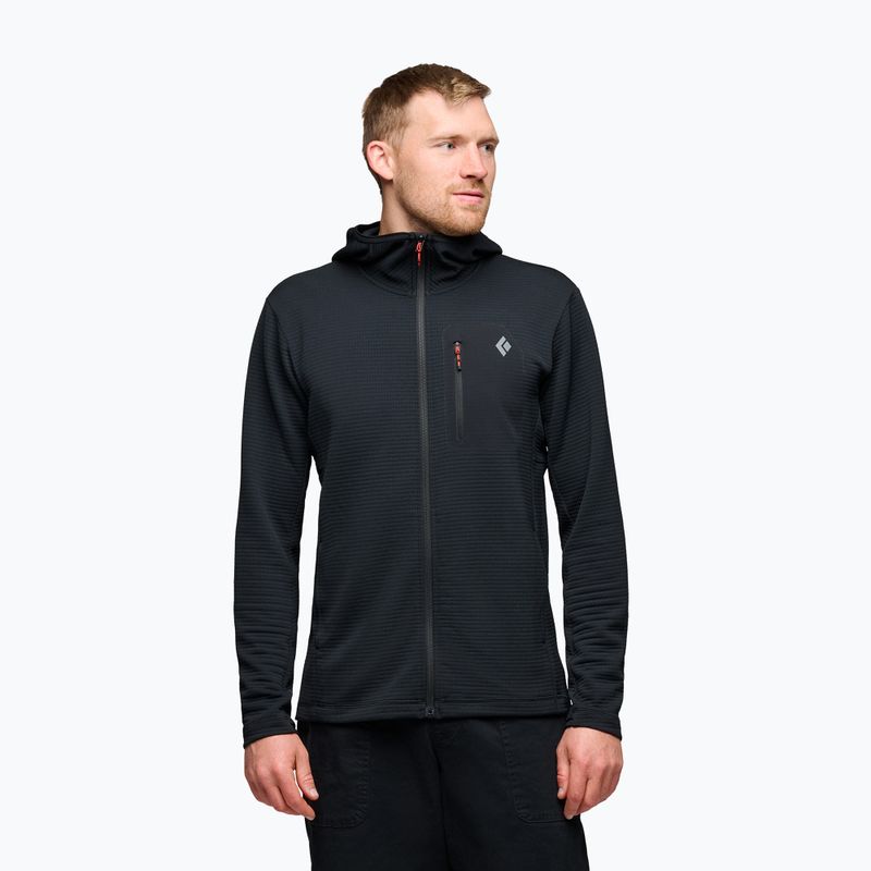 Bluza męska Black Diamond Diverge Full Zip Hoody black