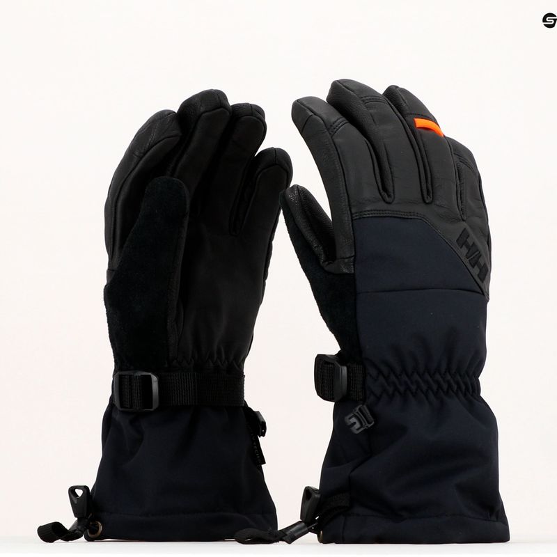 Rękawice narciarskie męskie Helly Hansen Ullr Sogn HT black 7