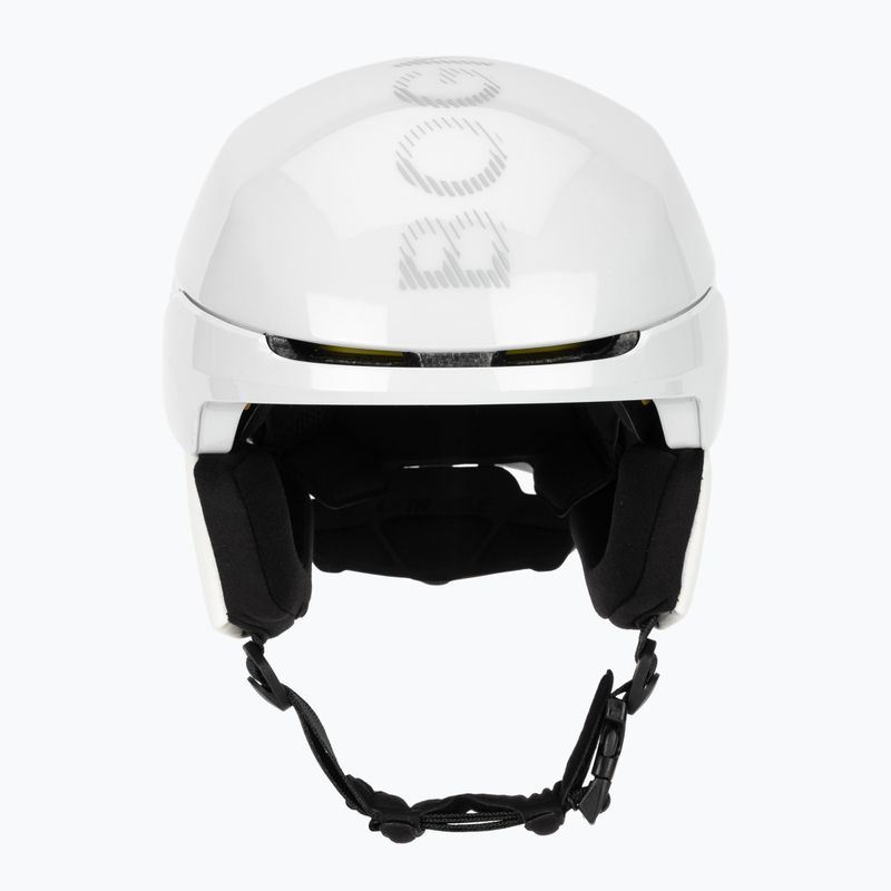Kask narciarski BOGNER Cortina MIPS mono white metallic 2