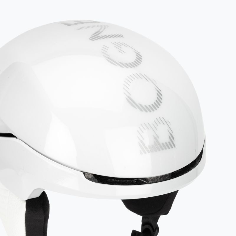 Kask narciarski BOGNER Cortina MIPS mono white metallic 7