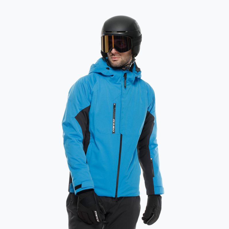 Kurtka narciarska męska Dainese Etra Aerosense Dry Core Ready blue/stretch limo