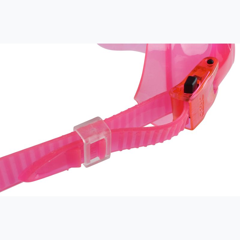 Maska do nurkowania dziecięca SEAC Baia pink 5