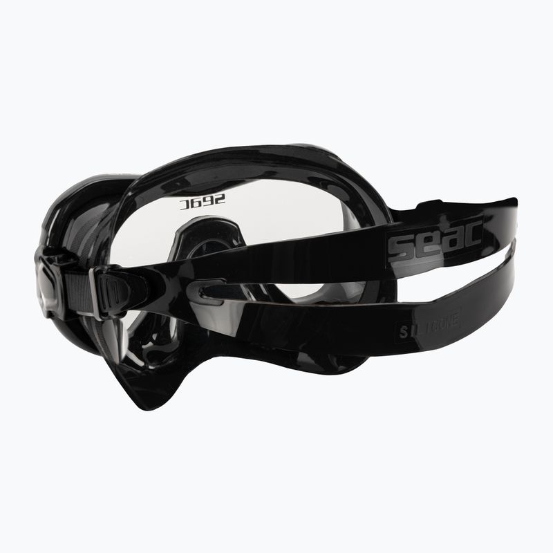 Maska do nurkowania SEAC Giglio black 4