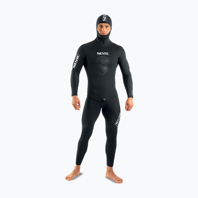 Pianka do nurkowania męska SEAC Royal 7 mm Long John+Jacket black