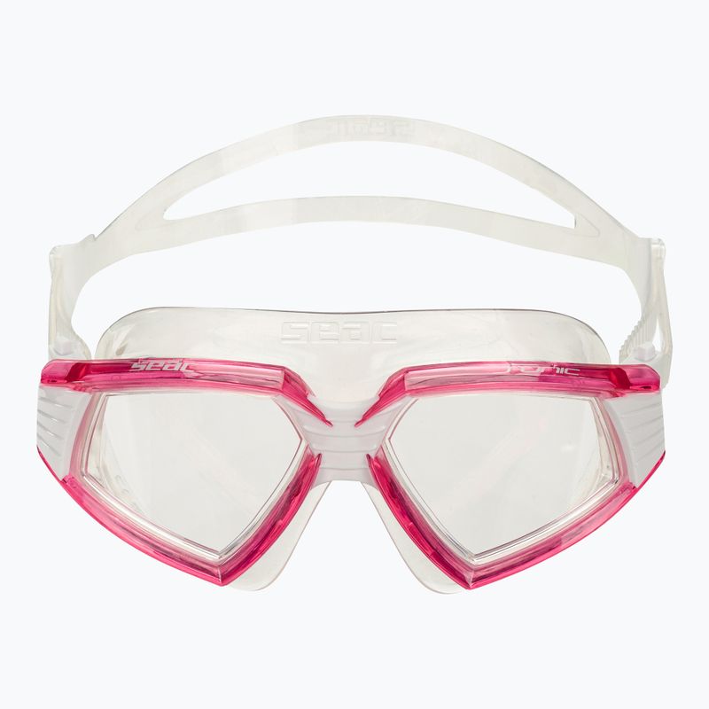 Maska do pływania SEAC Sonic pink 2