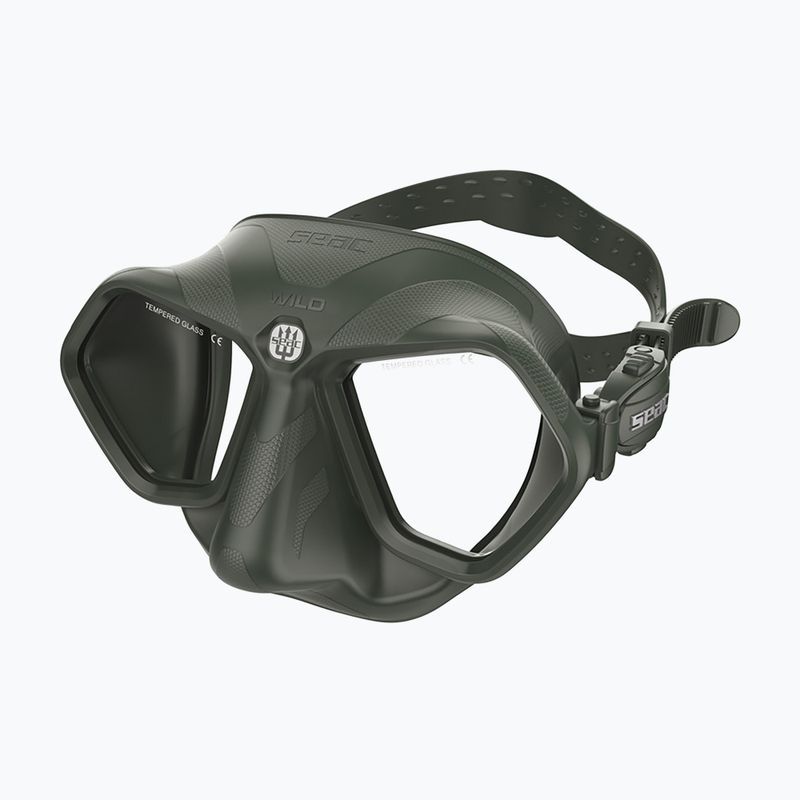 Maska do nurkowania SEAC Wild Antifog green
