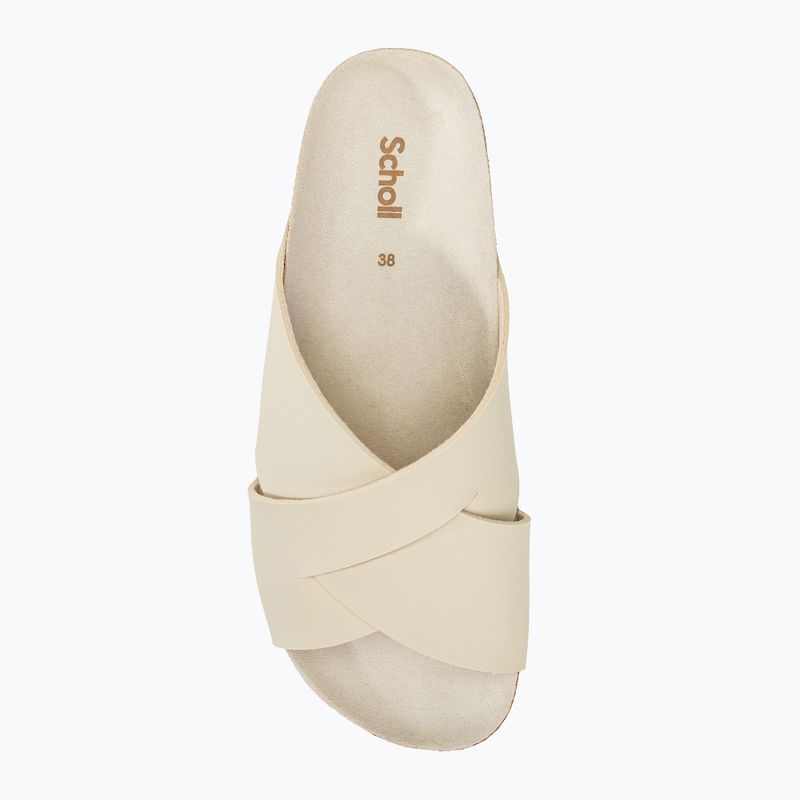 Klapki damskie Scholl Vivian Synleavb beige 5