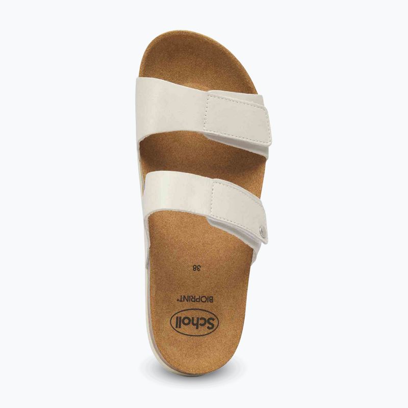 Klapki damskie Scholl Lusaka 2.0 Med white 11