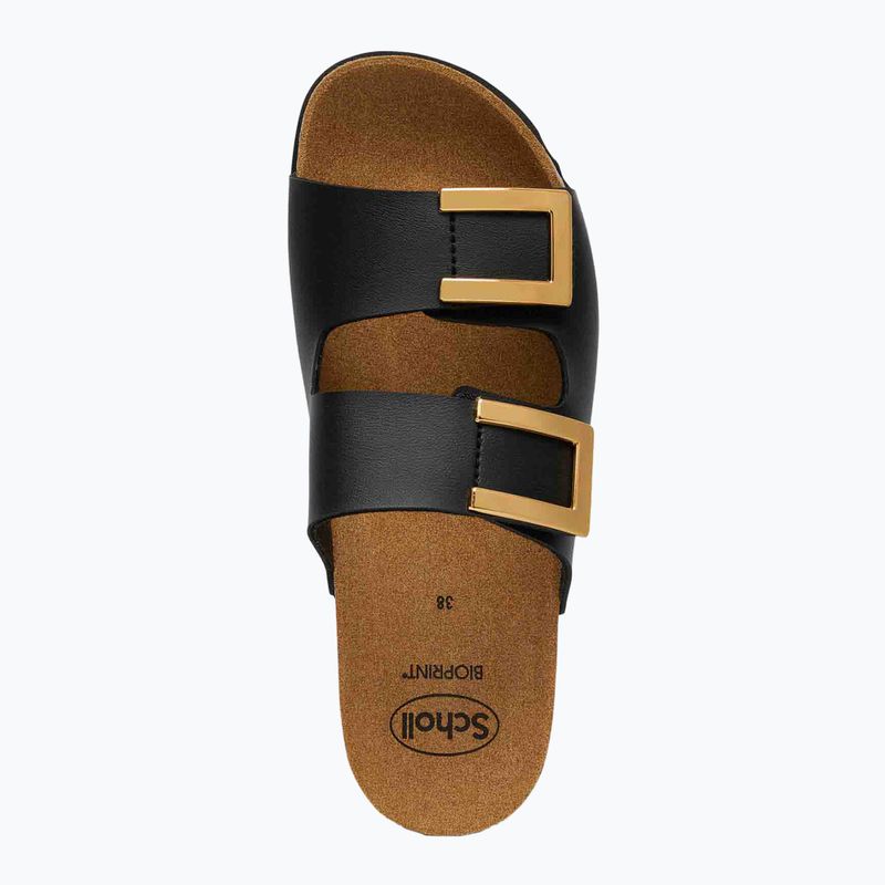 Klapki damskie Scholl Monterey 2 Straps Ad Med black 10