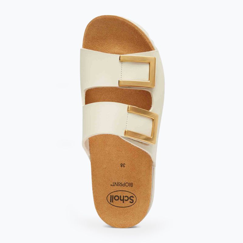Klapki damskie Scholl Monterey 2 Straps Ad Med ivory 11