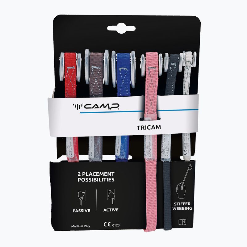 Zestaw kości wspinaczkowych CAMP Tricam 6 pcs 2